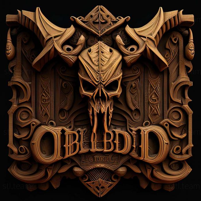 3D model Diablo 2 game (STL)